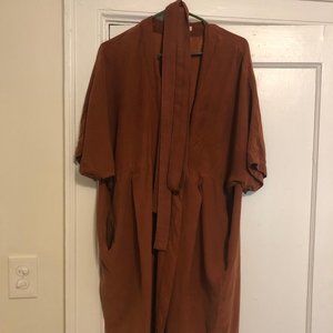 100% silk kimono style dress